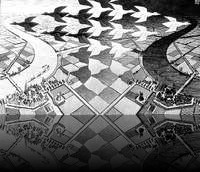 Jour et nuit (xylogravure - 393x678 - 1938)